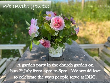 Garden Party for volunteers In